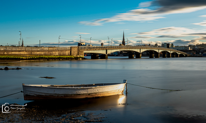 Tied up at Wexford Bridge
